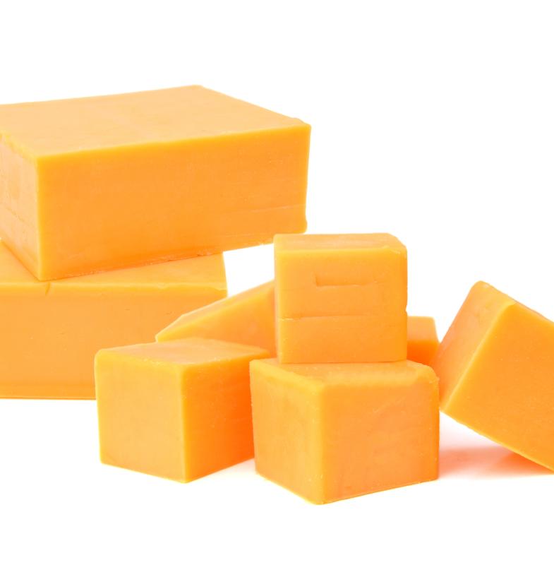 Blocs de fromage fondu