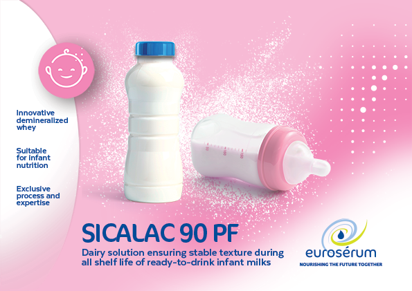 Visuel composé d'images de bouteille de lait infantile liquide et de biberon